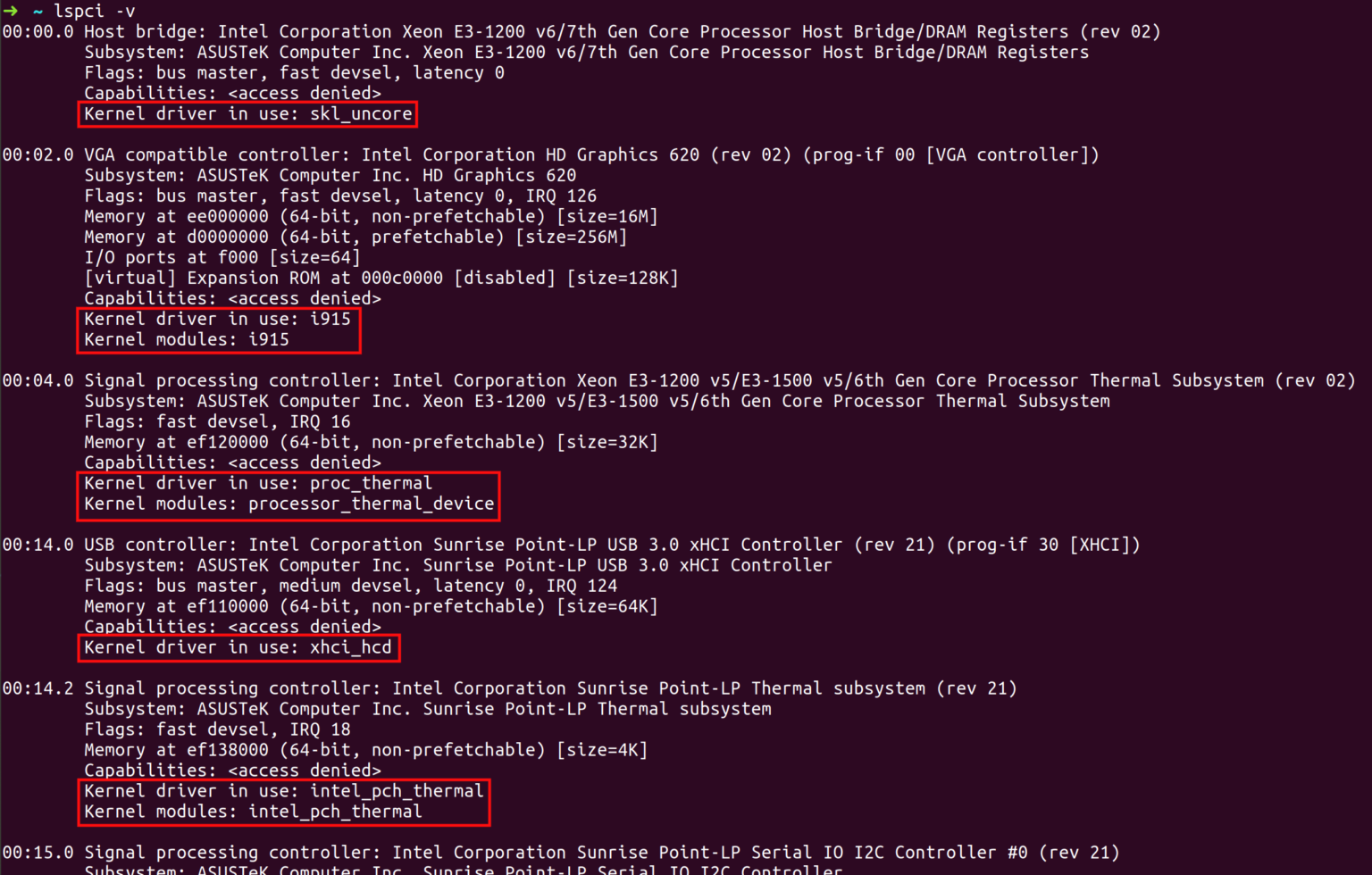 Intel drivers linux. Kernel драйвер. Как узнать какой линукс. Ubuntu проверить установленные драйвера. Lspci.